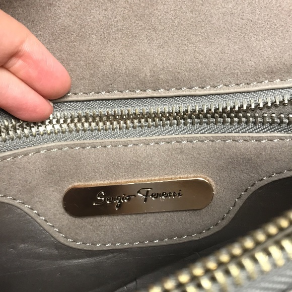 Sergio Feretti Beige Shoulder Bag /Clutch - Picture 9 of 9